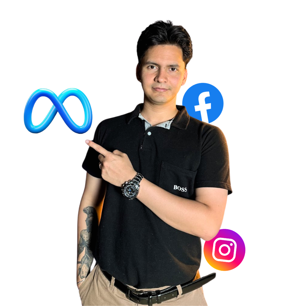 Kevin Oliveros es un experto en creación de anuncios de redes sociales como Facebook e Instagram que estan integradas en la plataforma de Meta Facebook